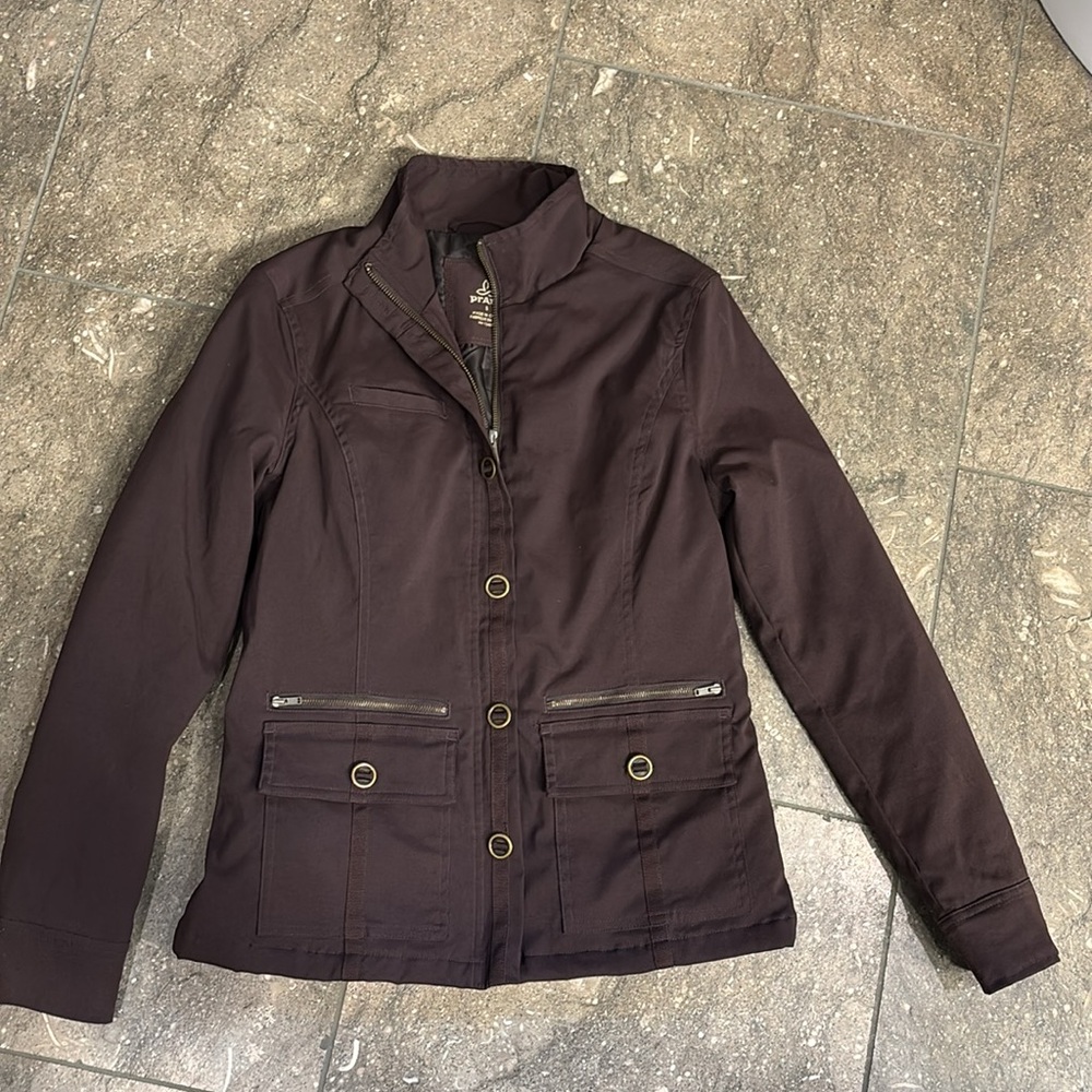 Prana jacket, S, brown